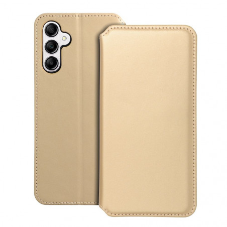 Samsung Galaxy A14 LTE Portefeuilles Dual Pocket book Or 