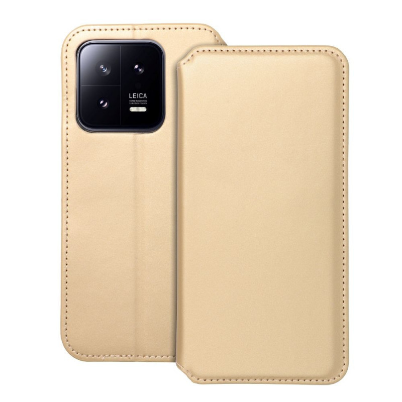 XIAOMI 13 Pro Portefeuilles Dual Pocket book Or 