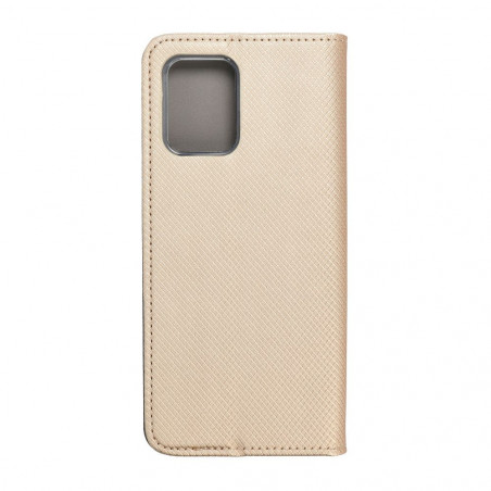 Motorola Moto G73 Portefeuilles Smart Case Book Or