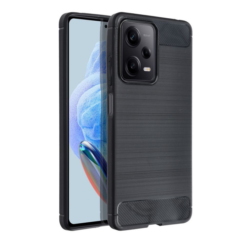 XIAOMI Redmi Note 12 Pro 5G Coque Carbon Élégant  Noir
