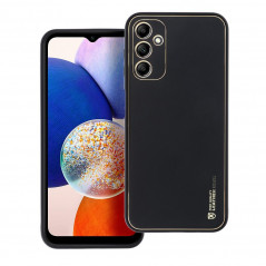 Samsung Galaxy A14 LTE Coque Leather Noir