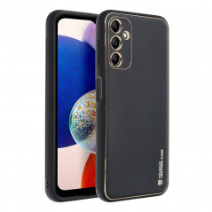 Samsung Galaxy A14 LTE Coque Leather Noir