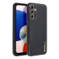Samsung Galaxy A14 LTE Coque Leather Noir