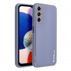 Samsung Galaxy A14 LTE Coque Leather Bleu
