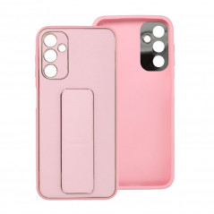 Samsung Galaxy A14 5G Coque LEATHER Case Kickstand Rose