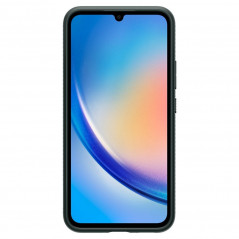 Samsung Galaxy A34 Coque Spigen  Liquid Air Vert abysses