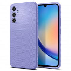 Samsung Galaxy A34 Coque Spigen  Liquid Air Violet impressionnant