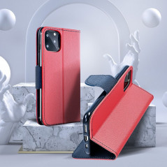 realme C55 Portefeuilles Fancy Book Rouge / Marine