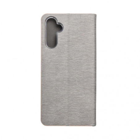 Samsung Galaxy A14 LTE Portefeuilles LUNA Book Gold Élégant  Argenté