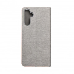 Samsung Galaxy A14 5G Portefeuilles LUNA Book Gold Élégant  Argenté