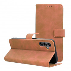 Samsung Galaxy A14 LTE Portefeuilles TENDER Book Brun
