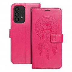 Samsung Galaxy A53 5G Portefeuilles MEZZO Book Capteurs de rêve  Magenta
