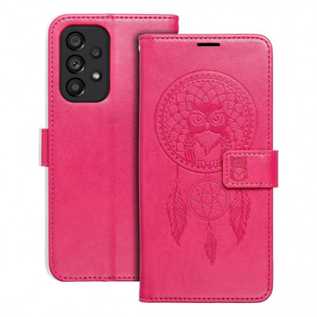 Samsung Galaxy A53 5G Portefeuilles MEZZO Book Capteurs de rêve  Magenta