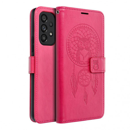Samsung Galaxy A53 5G Portefeuilles MEZZO Book Capteurs de rêve  Magenta