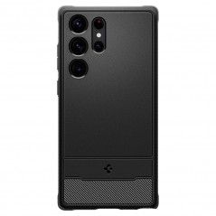 Samsung Galaxy S23 Ultra 5G Coque Spigen Armor Fibre de carbone, Élégant  Noir
