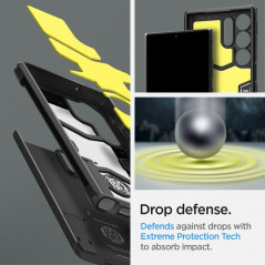 Samsung Galaxy S23 Ultra 5G Coque Spigen Armor Noir