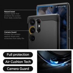 Samsung Galaxy S23 Ultra 5G Coque Spigen Armor Noir