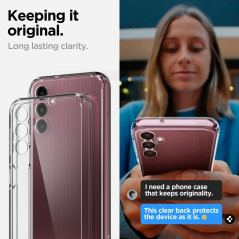 Samsung Galaxy A14 5G Coque Spigen Ultra Hybrid Clair comme du cristal  Transparent
