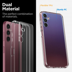 Samsung Galaxy A14 5G Coque Spigen Ultra Hybrid Clair comme du cristal  Transparent