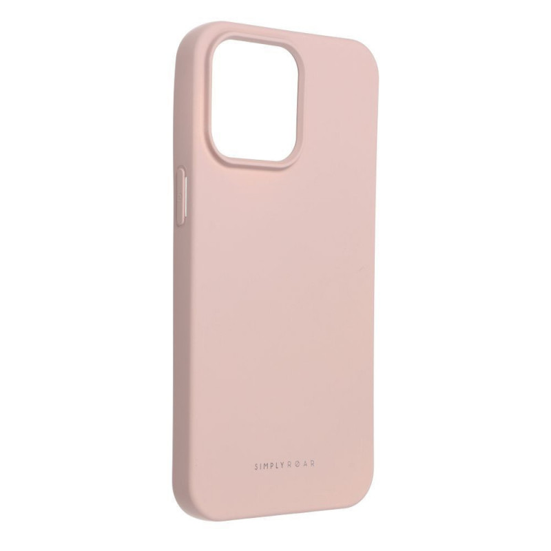 Apple iPhone 15 Pro Max Coque Roar Space Monochromatique, Élégant  Rose