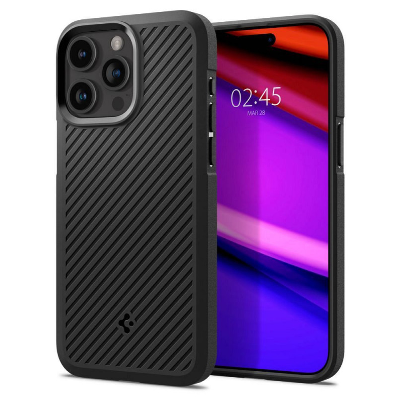 Apple iPhone 15 Pro Coque Spigen Armor Élégant  Noir
