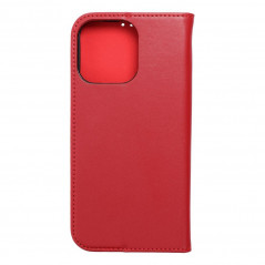 Apple iPhone 15 Pro Max Portefeuilles Leather case SMART PRO Élégant  Bordeaux