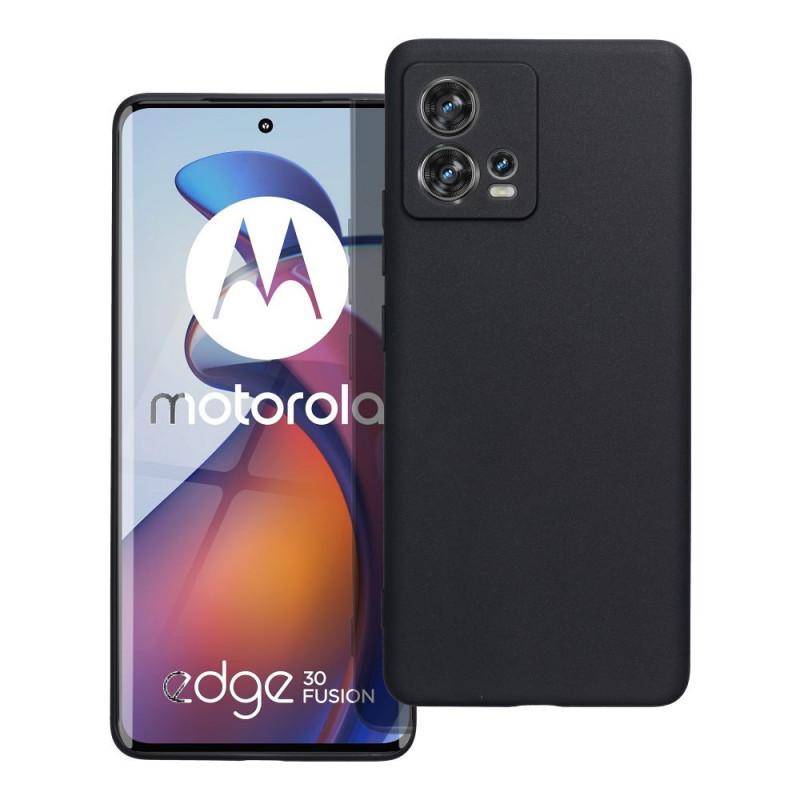 Motorola Edge 30 Fusion 5G Coque MATT Noir
