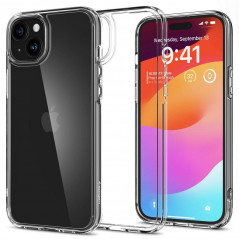 Apple iPhone 15 Coque Spigen Ultra Hybrid Clair comme du cristal  Transparent