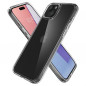 Apple iPhone 15 Coque Spigen Ultra Hybrid Clair comme du cristal  Transparent