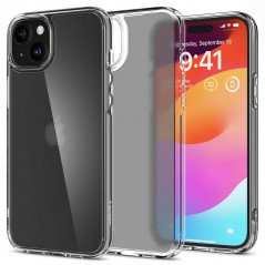 Apple iPhone 15 Coque Spigen Ultra Hybrid Clair comme du cristal  Transparent