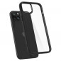 Apple iPhone 15 Plus Coque Spigen Ultra Hybrid Clair comme du cristal  Noir mat