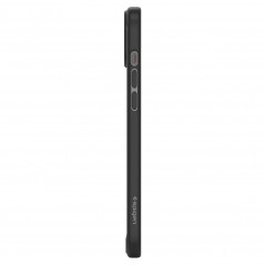 Apple iPhone 15 Plus Coque Spigen Ultra Hybrid Clair comme du cristal  Noir mat