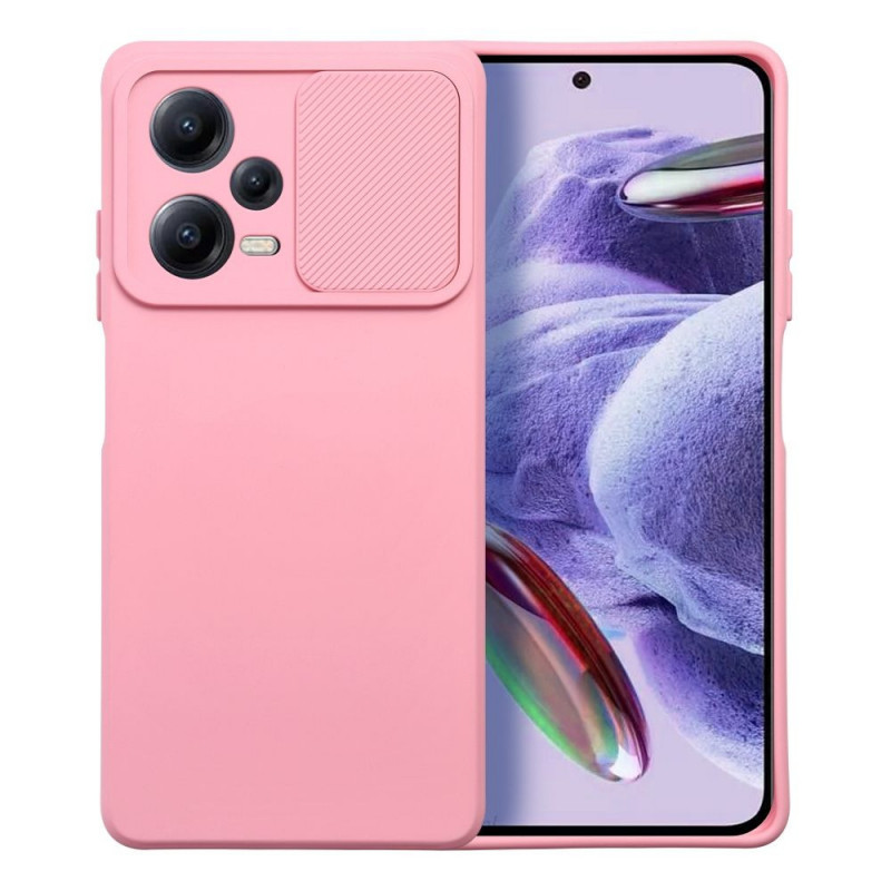 XIAOMI Redmi Note 12 Pro Plus 5G Coque Slide Rose clair