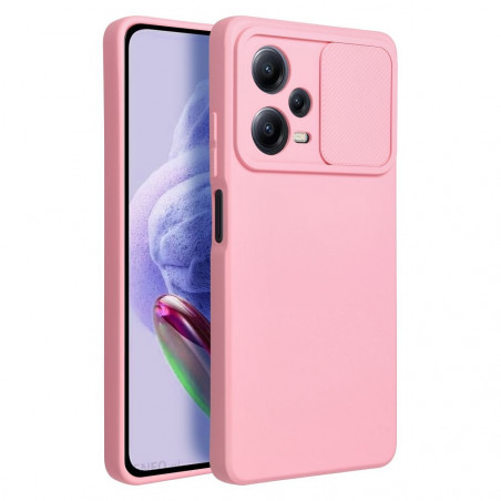 XIAOMI Redmi Note 12 Pro Plus 5G Coque Slide Rose clair