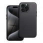 Apple iPhone 15 Pro Max Coque Leather Mag Cover Élégant  MagSAFE  Noir