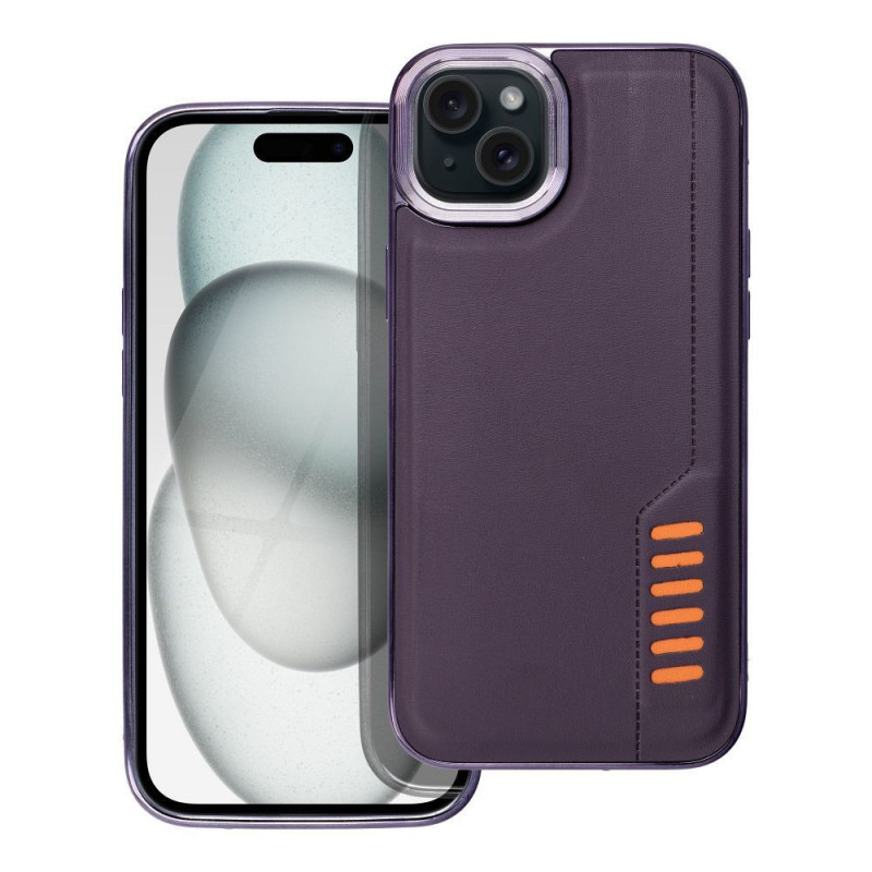 Apple iPhone 15 Plus Coque MILANO Pourpre foncé