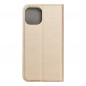 Apple iPhone 15 Portefeuilles Smart Case Book Or