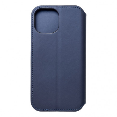 Apple iPhone 15 Portefeuilles Dual Pocket book Marine