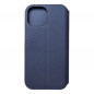 Apple iPhone 15 Portefeuilles Dual Pocket book Marine