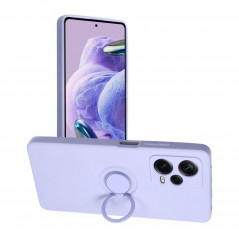 XIAOMI Redmi Note 12 Pro Plus 5G Coque Silicone ring Violet (Violet)