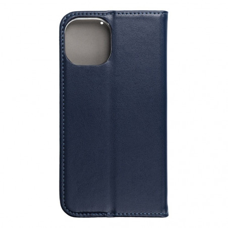 Apple iPhone 15 Portefeuilles Smart Magneto book Marine