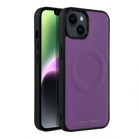 Apple iPhone 14 Coque Roar Mag Morning Élégant  MagSAFE  Violet (Purple)