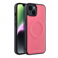 Apple iPhone 14 Coque Roar Mag Morning Élégant  MagSAFE  Rose vif