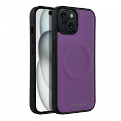 Apple iPhone 15 Coque Roar Mag Morning Élégant  MagSAFE  Violet (Purple)