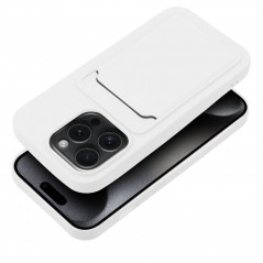 Apple iPhone 15 Pro Coque Card Blanc
