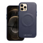 Apple iPhone 12 Pro Coque Roar Leather Mag Élégant  MagSAFE  Marine