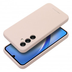 Samsung Galaxy A34 Coque Roar Cloud-Skin Rose clair