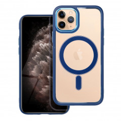 Apple iPhone 11 Pro Coque Color Edge Mag MagSAFE  Bleu marine