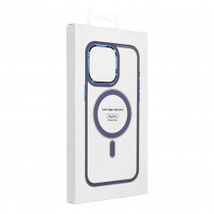 Apple iPhone 12 Pro Coque Color Edge Mag MagSAFE  Bleu marine