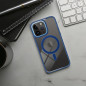 Apple iPhone 12 Coque Color Edge Mag MagSAFE  Bleu marine